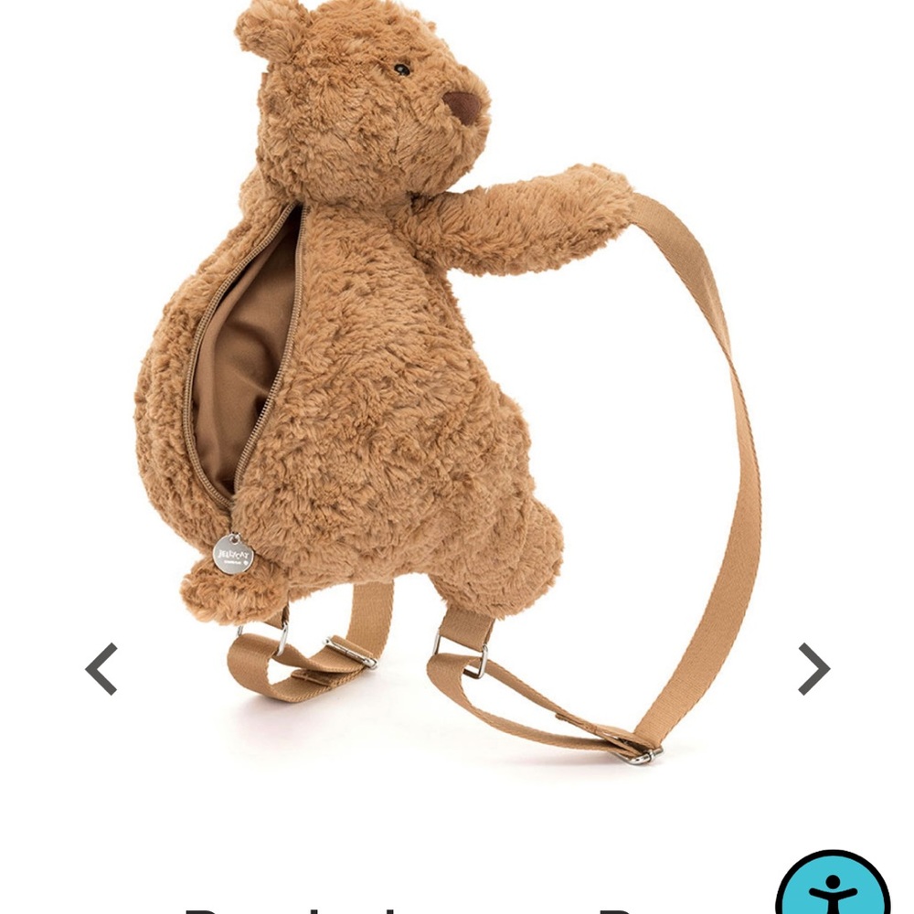 Jellycat Bartholomew Bear Backpack